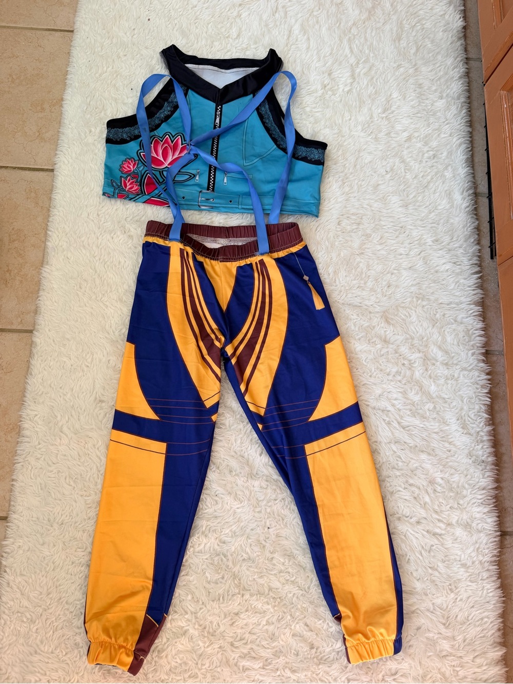 Kids kpop demon hunters Costume Set